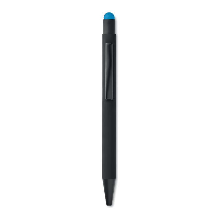 Branded Colour-Reveal Stylus Pen in Blue