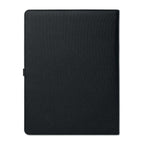 Linen Pu Conference Folder with Built in Wireless Charger