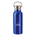 Branded Stainless Steel and bamboo Water Bottle