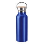 Branded Stainless Steel and bamboo Water Bottle
