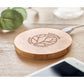 Wireless Charger in Bamboo