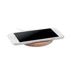 Branded Wireless Charger in Bamboo without branding