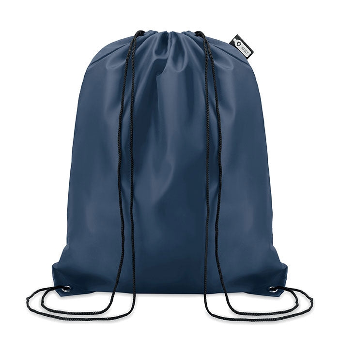 RPET Drawstring Bag in Blue