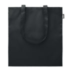 Branded Shopping Bag in RPET in Black