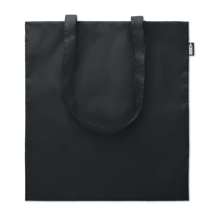 Branded Shopping Bag in RPET in Black