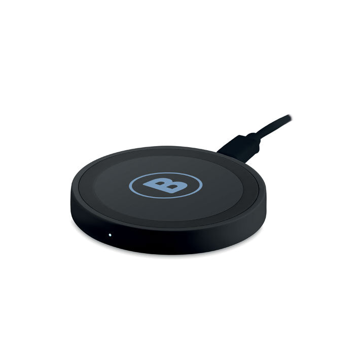 Branded Small Wireless Charger 5W in Black