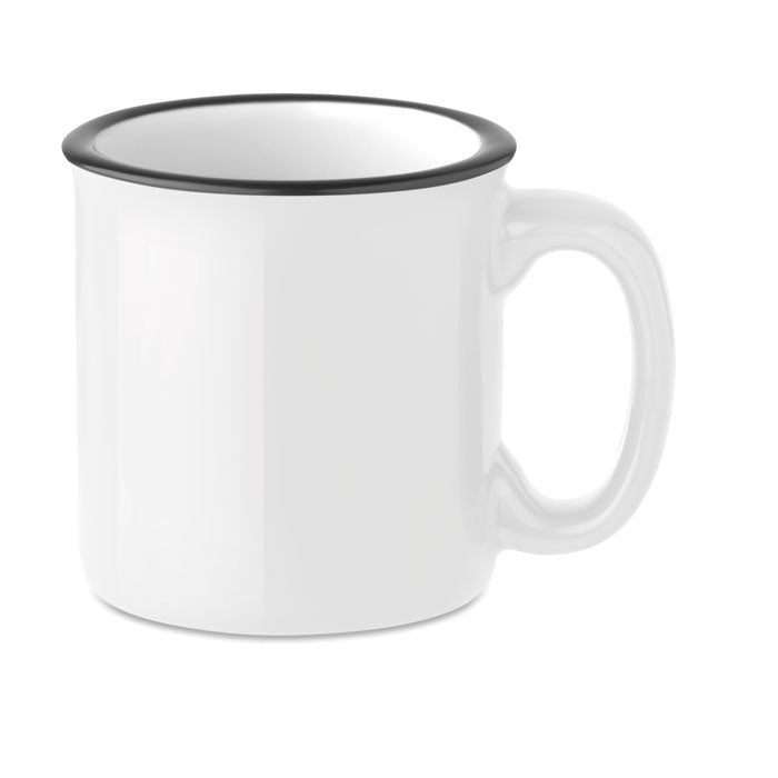 Branded vintage style sublimation mug