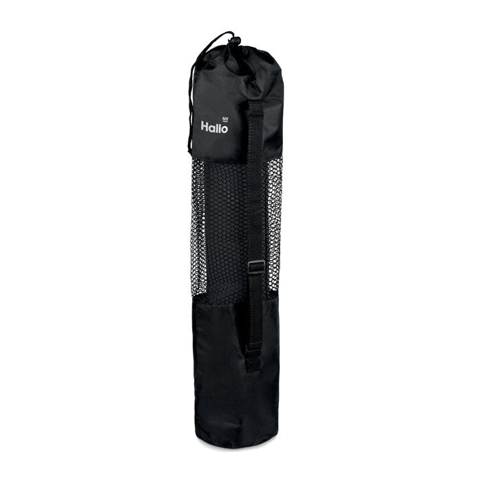 Branded Exercise Mat in Black