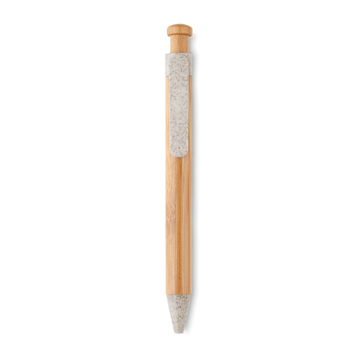 Branded Bamboo and Wheat Straw Pen