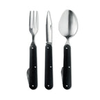 Branded 3 Piece Camping Utensil Set without branding
