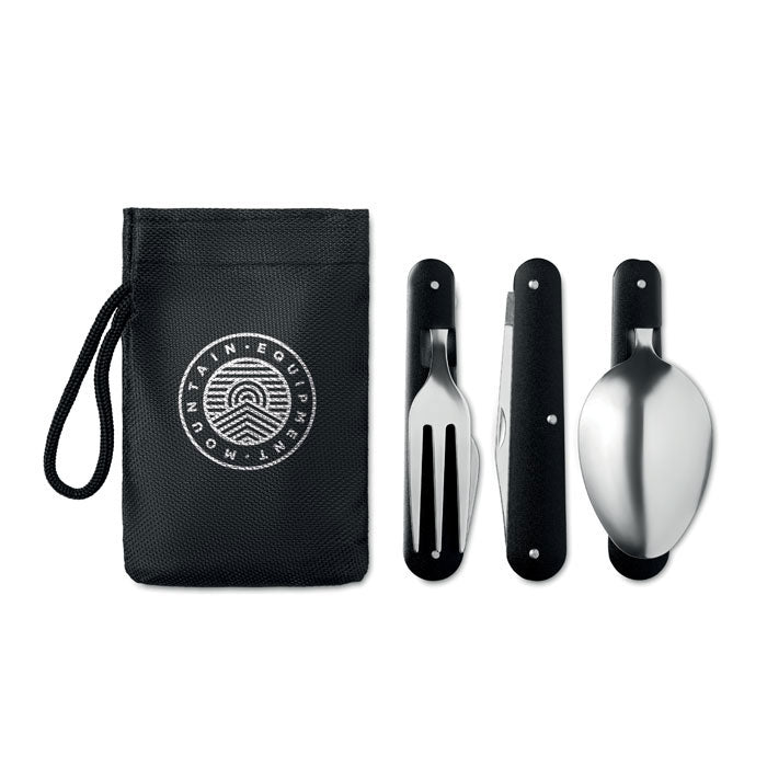 Branded 3 Piece Camping Utensil Set