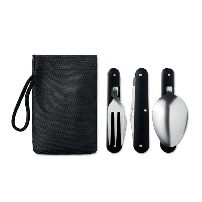 Branded 3 Piece Camping Utensil Set