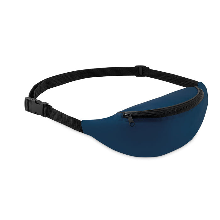 Branded Fanny Bag in 210D Polyester in Blue