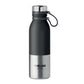 Powder Coated Water Bottle with Silicone Grip