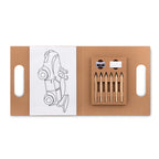 Branded Colouring Set with 6 Pencils without branding