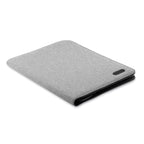 Branded A4 Zipped Conference Folder in Two-Tone Polyester