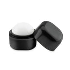 Branded Ball Lip Balm in Cube Box in Black