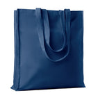 Branded Cotton Shopping Bag 140gsm 38 x 9 x 42cm in Blue