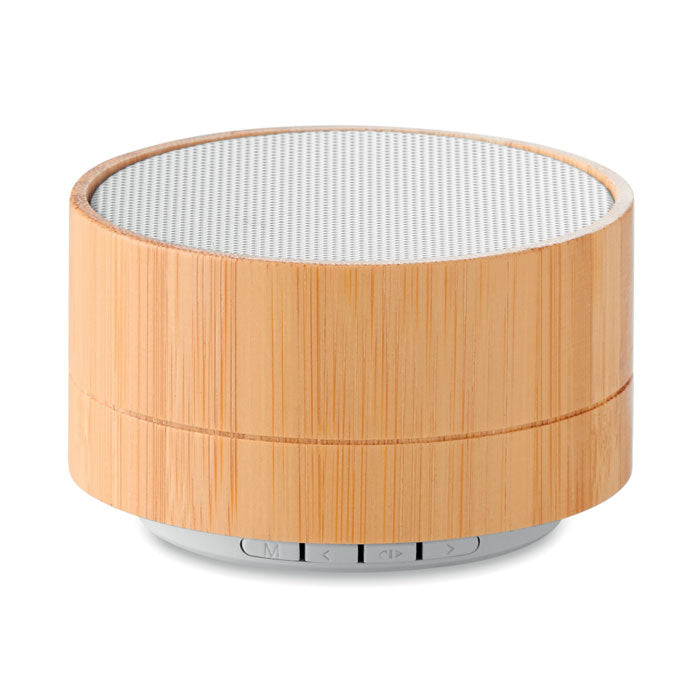 Branded 3W Bamboo Wireless Speaker