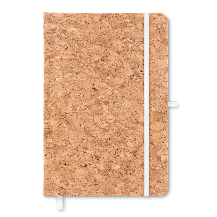 Branded A5 Hard Cork Cover Notebook