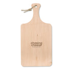 Branded Alder Wood Cutting Board with Handle and Cord