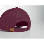 Branded 6 Panel Brushed Cotton Baseball Cap 270gsm without branding