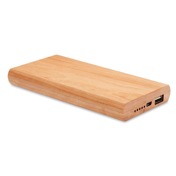 Branded Bamboo Power Bank 4000mAh 5W