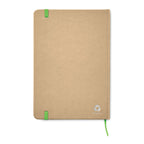 Branded A5 Recycled Carton Hard Cover Notebook without branding