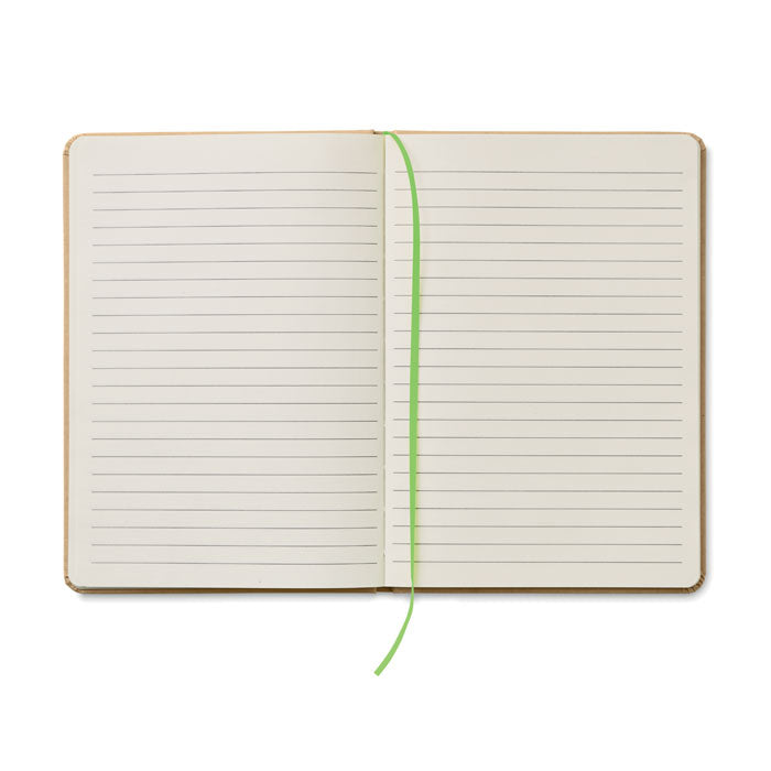 Branded A5 Recycled Carton Hard Cover Notebook without branding