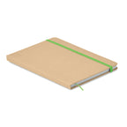 Branded A5 Recycled Carton Hard Cover Notebook without branding