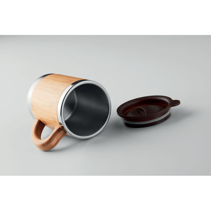 Branded Bamboo Case Mug - 300ml without branding