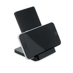 Branded Bamboo Wireless Charger Stand without branding