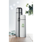 Branded Stainless Steel Vacuum Flask - 900ml in use