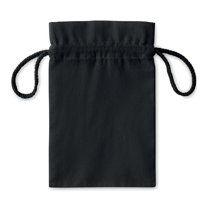 Branded Small Cotton Draw Cord Bag without branding