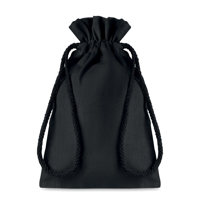 Branded Small Cotton Draw Cord Bag without branding