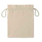 Branded Medium Cotton Draw Cord Bag without branding