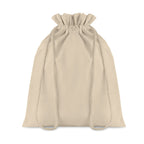 Branded Medium Cotton Draw Cord Bag without branding