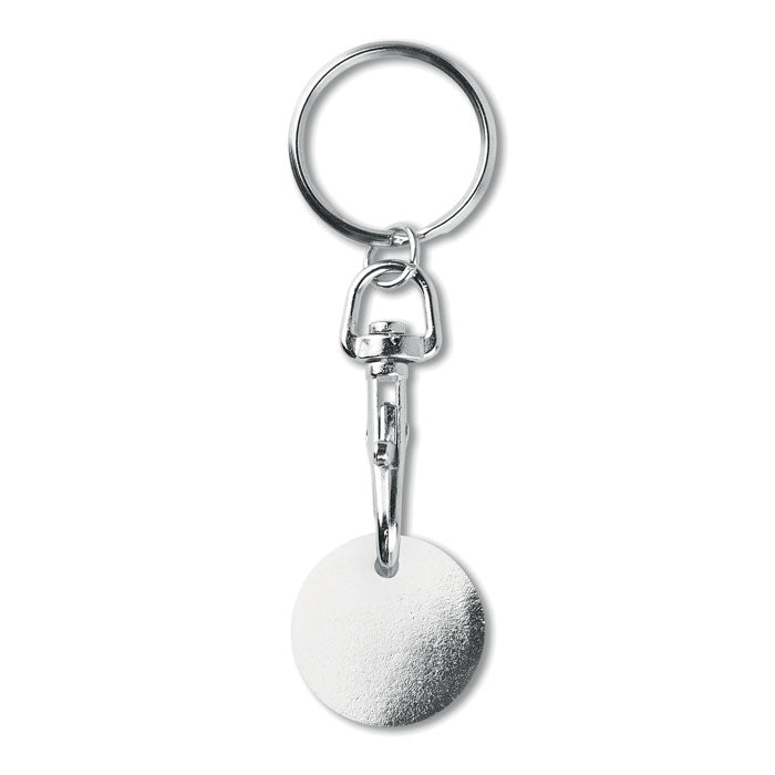 Branded Euro Token Key Ring without branding