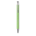 Branded Wheat Straw and ABS Pen with Silver Fittings without branding