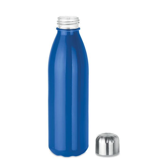 Branded Glass Bottle with Steel Lid - 650ml without branding