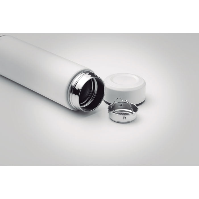 Branded vacuum flask, open