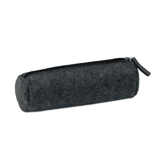 Branded Felt Zippered Pencil Case without branding
