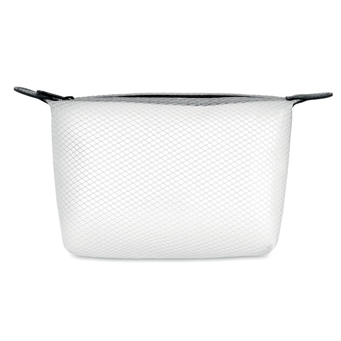 Branded Mesh EVA Toiletry Bag