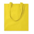 Branded Cotton Shopping Bag 180gsm in Yellow