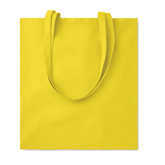 Branded Cotton Shopping Bag 180gsm in Yellow