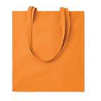 Branded Cotton Shopping Bag 180gsm in Orange