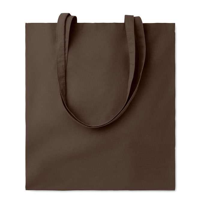 Branded Cotton Shopping Bag 180gsm in Brown
