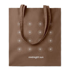 Branded Cotton Shopping Bag 180gsm in Brown