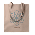 Branded Cotton Shopping Bag 180gsm in Brown