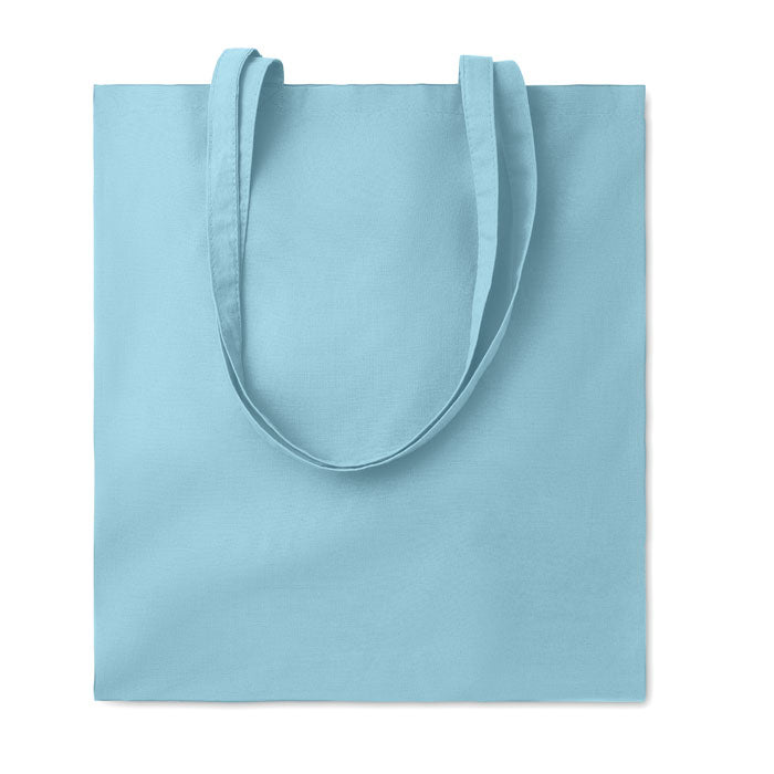 Branded Cotton Shopping Bag 180gsm in Blue